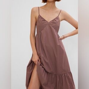 GAP Chocolate Brown Smocked Dress